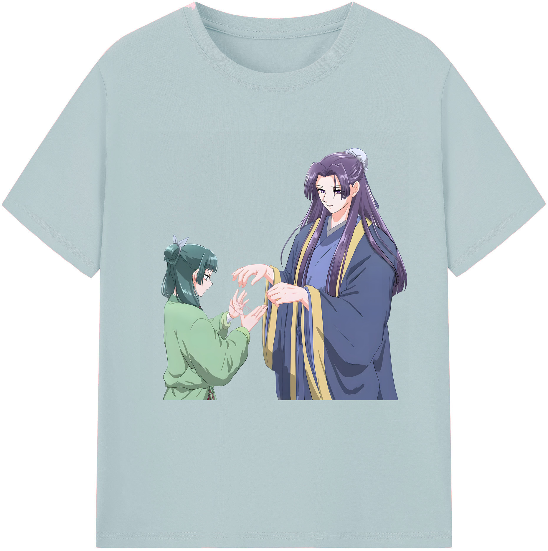 （画像用） 薬屋のひとりごと The Apothecary Diaries 綿100％半袖Tシャツ（フロントプリント）